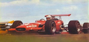 Graeme Lawrence in the ex-Amon Ferrari 2.4 V6