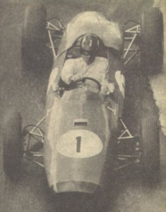 Graham Hill at the viaduct