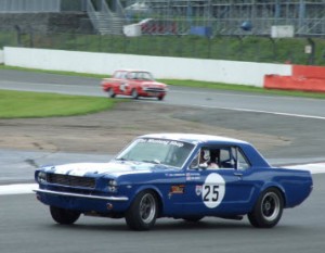 Neil in s a Mustang